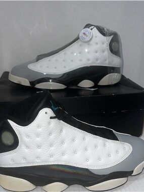 Size 10.5 - Air Jordan 13 Retro Barons With The Replacement Box